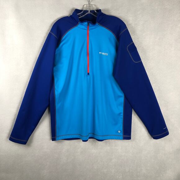 Columbia Omni-Wick Men's Size XL Active Wear Half-Zip - Picture 1 of 8